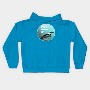 World Penguin Day April 25th Kids Hoodie